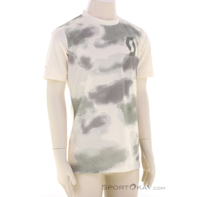 Scott Trail Vertic 10 S/S Kinder T-Shirt-Beige-140