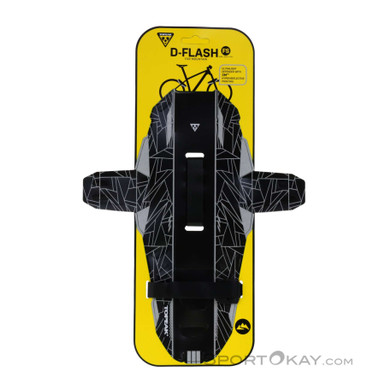 Topeak D-Flash FS Gabel Fender Schutzblech-Schwarz-One Size