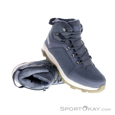 Salomon Outchill TS WP Herren Winterschuhe-Grau-9,5
