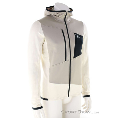 Ortovox Fleece Grid Hoody Herren Fleecejacke-Beige-XL
