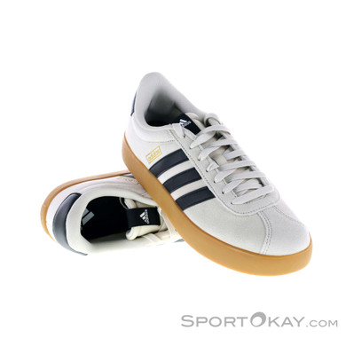adidas Vl Court 3.0 Herren Freizeitschuhe-Beige-10