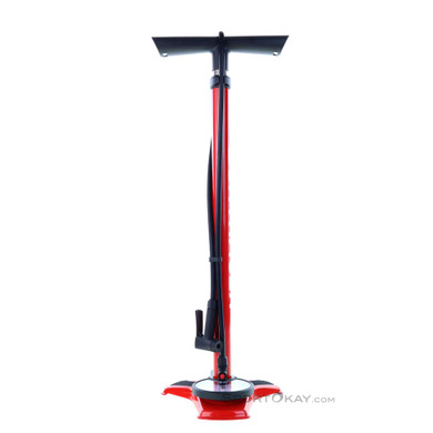 Bontrager Dual Charger Standpumpe-Rot-One Size