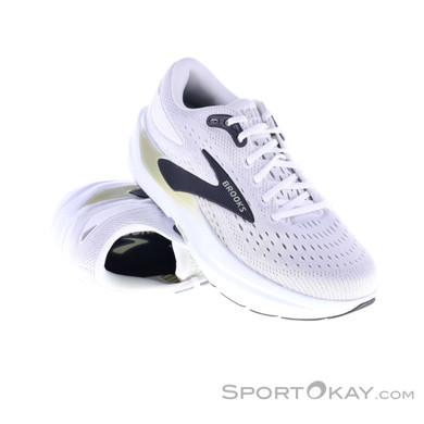 Brooks Ghost Max 3 Herren Laufschuhe-Weiss-10