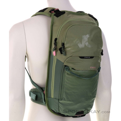 Evoc Stage 6l Bikerucksack mit Trinksystem-Oliv-Dunkelgrün-6