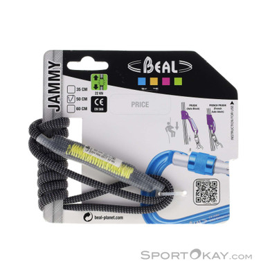 Beal Jammy 5,5mm 50cm Bandschlinge-Mehrfarbig-50