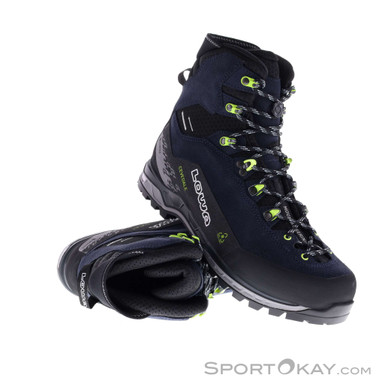 Lowa Cevedale Pro GTX Mid Herren Bergschuhe Gore-Tex-Dunkel-Blau-10