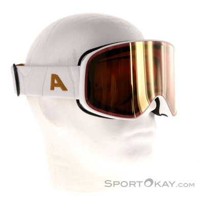 Alpina Slope Q Skibrille-Weiss-One Size