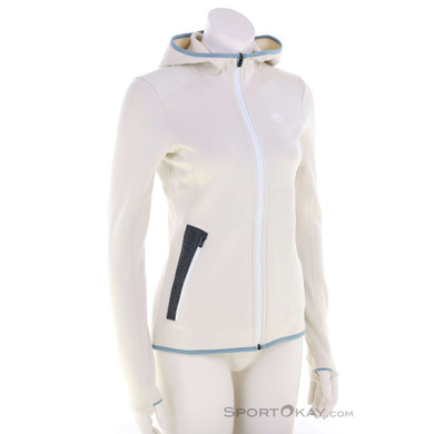 Ortovox Fleece Hoody Damen Fleecejacke-Weiss-L