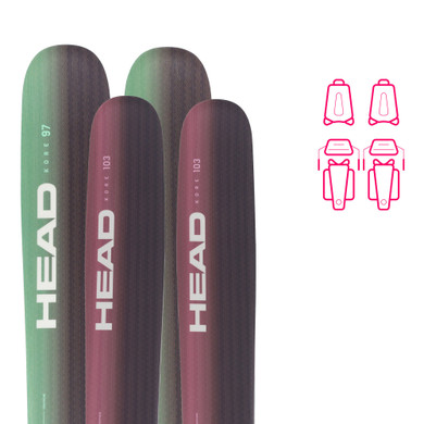 HEAD KORE DAMEN FREERIDE SKI SETS 2026 ab 296€