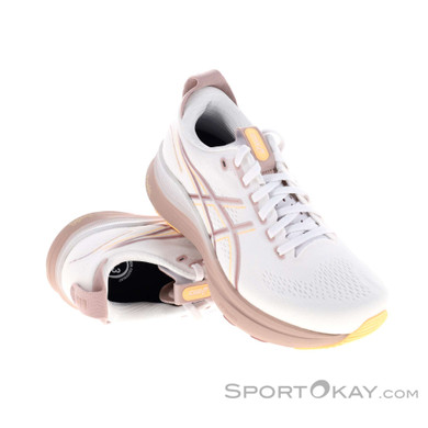 Asics Gel-Kayano 32 Damen Laufschuhe-Beige-8,5