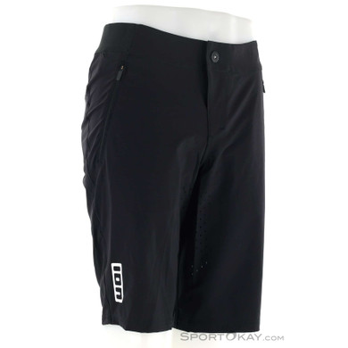 ION MTB Tech Logo Plus Herren Bikeshort mit Innenhose-Schwarz-XL