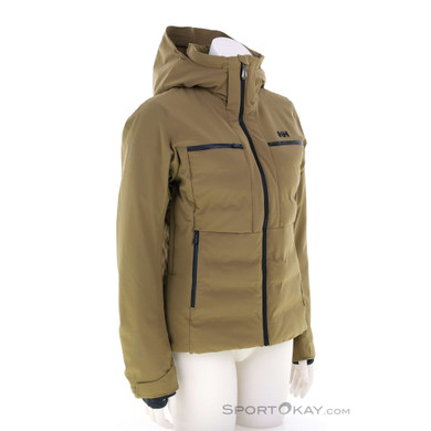 Helly Hansen Alphelia Elevate Damen Skijacke-Braun-M