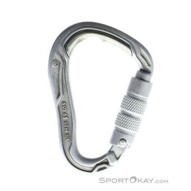 Edelrid Bulletproof Triple Eco HMS-Karabiner-Silber-One Size