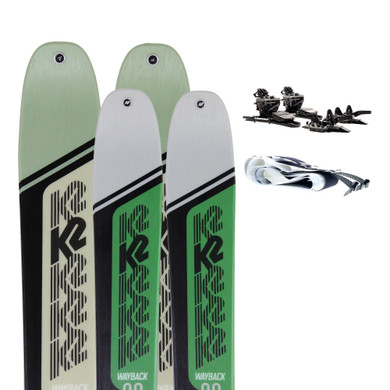 SKITOUREN K2 WAYBACK Damen & Herren 88mm + DYNAFIT RADICAL Z10 + FELL um 695€