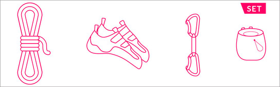 SPORTKLETTERN PROFI SET