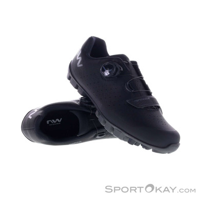 Northwave Hammer Plus Herren MTB Schuhe-Schwarz-44