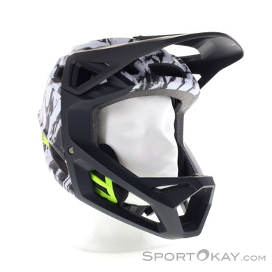 Fox Youth Proframe Kinder Fullface Helm-Weiss-One Size