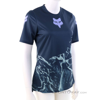 Fox Ranger Image Print Women Biking Shirt