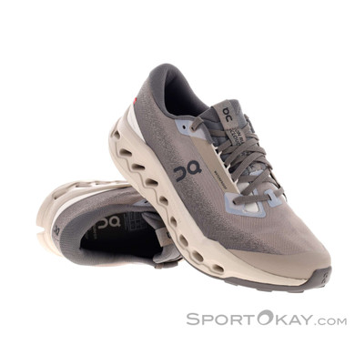 On Cloudsurfer Trail 2 Herren Traillaufschuhe-Grau-9,5