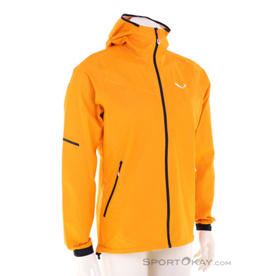 Salewa Pedroc 2,5L Powertex Herren Regenjacke-Gelb-S