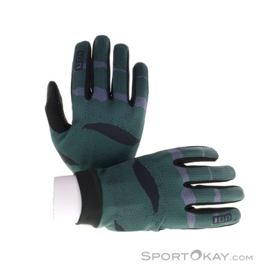 ION Scrub Bikehandschuhe-Türkis-L