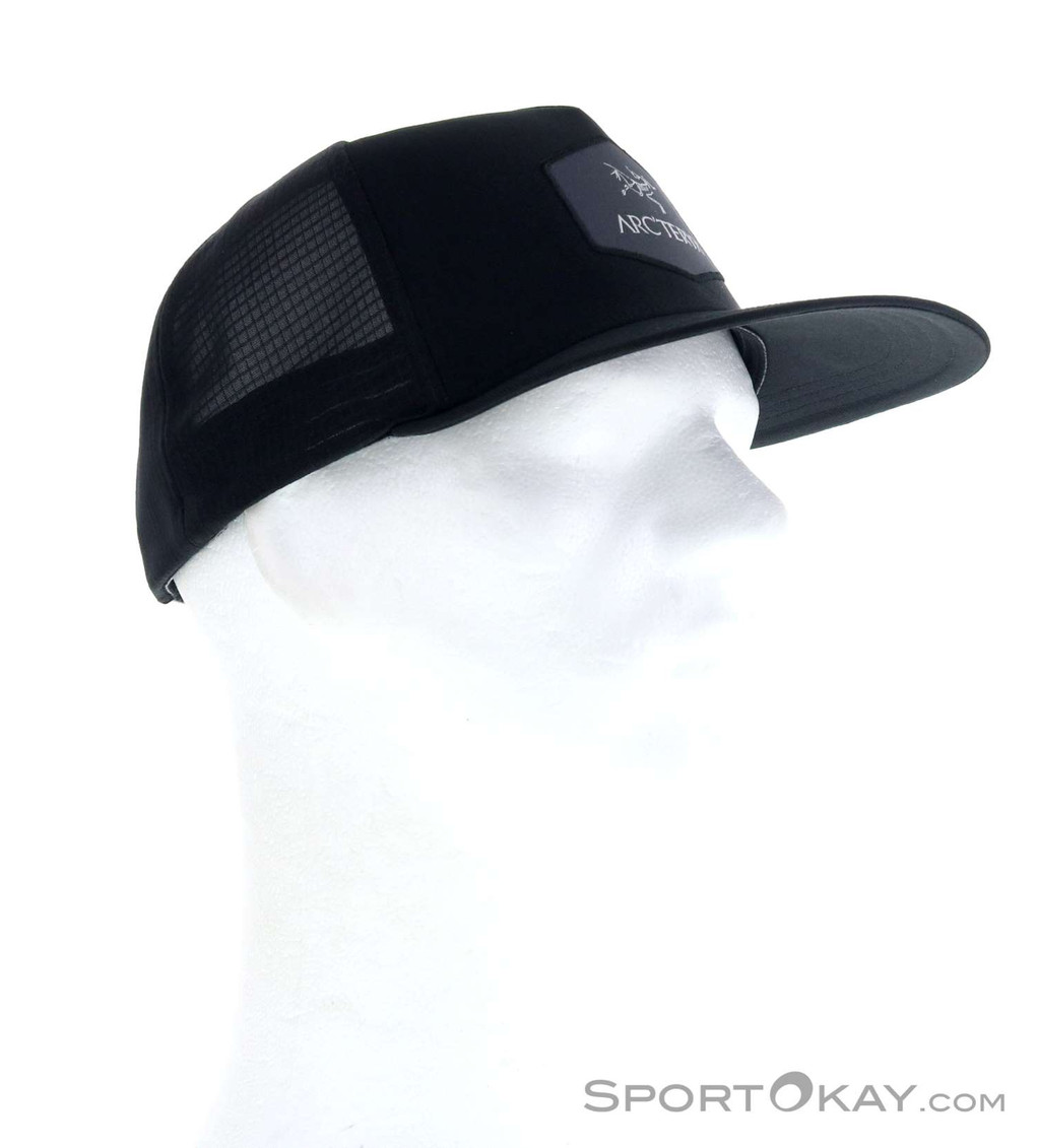 【美品】ARC'TERYX キャップ HEXAGONAL TRUCKER HAT Arcteryx Hexagonal Trucker Hat Baseball Cap - Caps & Headbands