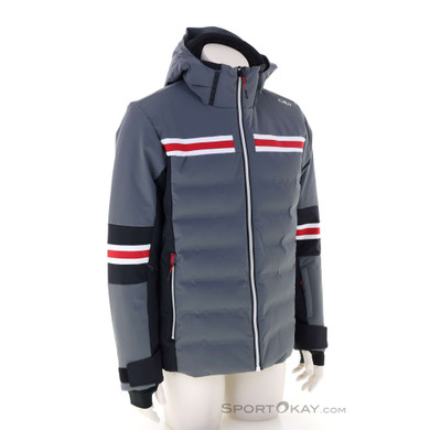 CMP Zip Hood Herren Skijacke-Dunkel-Grau-52