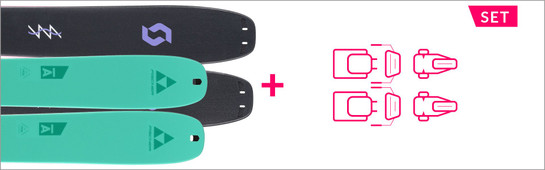 DAMEN ALLROUND SKITOUREN SETS 78-89mm 2026 ab 506€