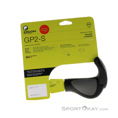 Ergon GP2 Gripshift Griffe-Schwarz-L