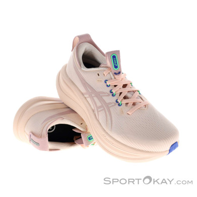 Asics Gel-Nimbus 28 Damen Laufschuhe-Pink-Rosa-8,5