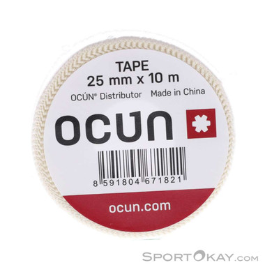 Ocun Tape Box 10m x 25mm Tape-Weiss-One Size