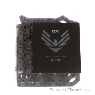 Sram GX Eagle PL T-Type 126GL 12-Fach Kette-Silber-One Size