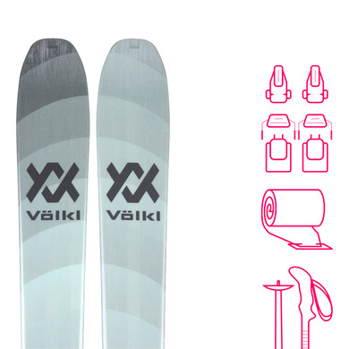 SKITOUREN VÖLKL RISE 84mm  AKTION bis -50% > 3er SET ab 499€ >  4er SET ab 519€