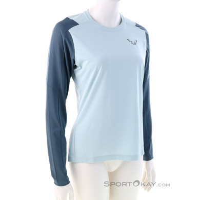 Dynafit Transalper LS Damen Funktionsshirt-Blau-S