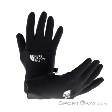 The North Face Recycled Etip Kinder Handschuhe-Schwarz-M