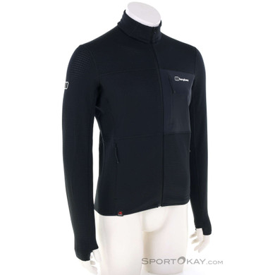 Berghaus Ridge-Hiker Herren Fleecejacke-Schwarz-M