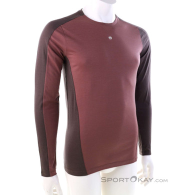 Ortovox 120 Cool Tec Fast Upward Herren Shirt-Dunkel-Rot-M