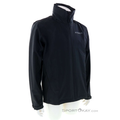adidas Terrex Multi Rain.Rdy Herren Regenjacke-Schwarz-S