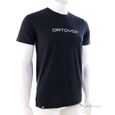 Ortovox 150 Cool Brand Herren T-Shirt-Schwarz-L
