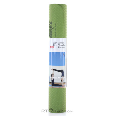 Airex Yoga Eco Pro 183x61x0,4cm Yogamatte-Grün-One Size