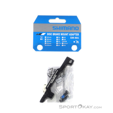 Shimano SM-MA 220mm VR P/PM Bremsadapter-Schwarz-One Size