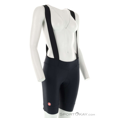 Castelli Prima 2 DT Bib Damen Bikeshort-Schwarz-M