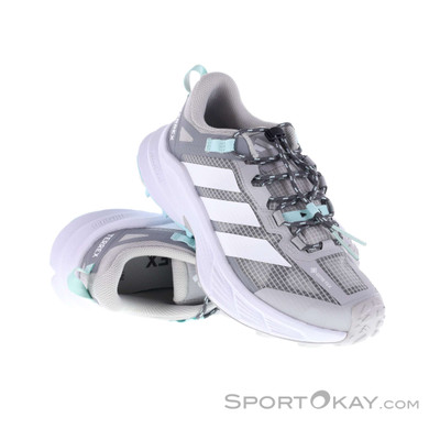 adidas Terrex Freehiker Sl GTX Damen Wanderschuhe Gore-Tex-Hell-Grau-5,5