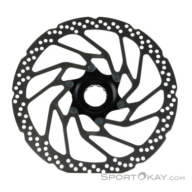 Shimano SM-RT30 203mm Centerlock Bremsscheibe-Grau-One Size