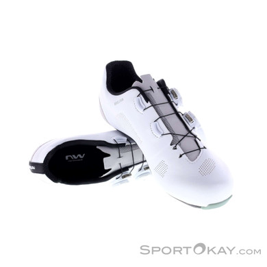 Northwave Revolution Rennradschuhe-Hell-Grau-45