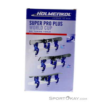 Holmenkol Super Pro Plus Weltcup Einspannvorrichtung-Blau-One Size