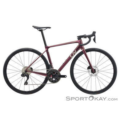 Liv Langma Advanced 1 28" 2025 Damen Rennrad-Lila-S