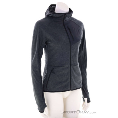 Odlo Ascent Hoody FZ Damen Sweater-Schwarz-M