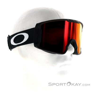 Oakley Line Miner M Skibrille-Rot-One Size