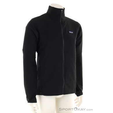 Patagonia R1 TechFace Herren Fleecejacke-Schwarz-M